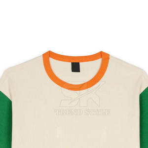 T-shirts Ringer personnalisés pour tenue décontractée, en tissu léger et durable - Product Image 3