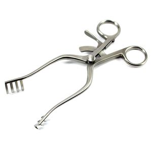 Écarteur Weitlaner Premium auto-serrant à pointes aiguisées et émoussées en acier inoxydable, instruments chirurgicaux orthopédiques certifiés CE ISO - Product Image 4