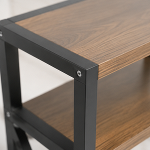 Support de micro-ondes moderne pour comptoir avec étagères de rangement, organisateur de cuisine gain de place, meuble de rangement - Product Image 3