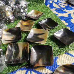 Cuenco Cuadrado de Alta Calidad Hecho a Mano con Cuerno de Búfalo y Toro, Vajilla Premium a Precio Económico - Product Image 3