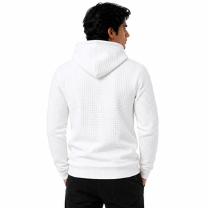 Sweat-shirts à capuche épais pour hommes, personnalisés, en molleton de coton, style streetwear, pull-over, sweat-shirt d'hiver premium, fabricant de vêtements OEM, vente en gros - Product Image 3
