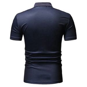 Polo en coton de sublimation avec bouton et logo vierge personnalisé de haute qualité T-shirt à col pour hommes Nouveaux modèles T-shirts polo - Product Image 3