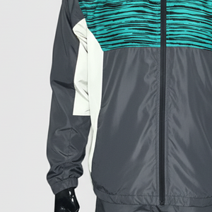 Chaqueta cortavientos de buena calidad, conjunto de dos piezas, conjuntos cortos cortavientos al por mayor, chándales cortavientos para mujeres y hombres - Product Image 3