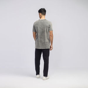 Comprar Camiseta Oversize Vintage de Algodón Orgánico Personalizada con Estampado DTG, Lavado Ácido, Cuello Largo y Liso, Peso Pesado, Precio de Fábrica - Product Image 2