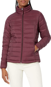 Women's Lightweight Long-Sleeve Water-Resistant Puffer <b>Jacket</b> Custom logo Puffer <b>Jacket</b> for Women Had pink Colour - Product Image 4
