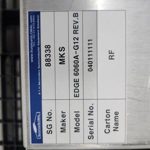 MKS LAM Número de Pieza: 660-210105-225 REV. C EDGE 6060A-G12 - Equipo y Piezas de Semiconductores de Confianza de Marca Global - Product Image 5