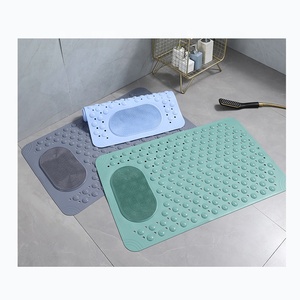 Tapis de salle de bain antidérapant en PVC, sans odeur, tapis de massage pour le bain - Product Image 6