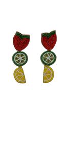 Top Quality Handmade Beaded Party Earrings icecream shape earring for Women <b>Fashion</b> <b>Jewellery</b> Available at Wholesale - Product Image 4