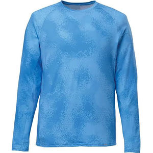 4 Color <b>Unique</b> Design Performance Long Sleeve UPF 50+ Sun Protection Fishing Wear Jersey Shirts Polyester Spandex Sublimation - Product Image 3