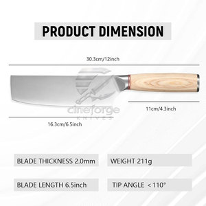 Couteaux à découper personnalisés en gros avec logo, service OEM, couteaux à découper de style moderne - Product Image 4