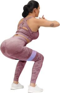 Los más vendidos para mujer en 2026. Conjunto de Yoga de 3 Piezas para Mujer, Leggings de Cintura Alta, Sujetador Deportivo, Embalaje Personalizado Disponible - Product Image 3