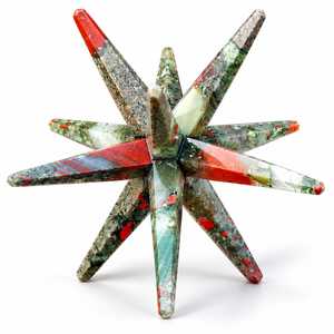Estrella de Merkaba de Heliotropo de Alta Calidad, 12 Puntas, Cristal de Cuarzo para Sanación Reiki, Venta al por Mayor - Product Image 1