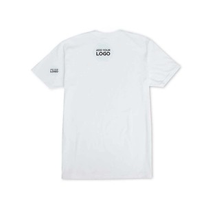Camiseta CVC Heather 3001CVC de Bella+Canvas al por Mayor para Impresión de Logotipos Personalizados - Product Image 1