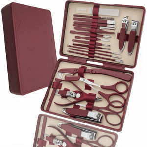 Ensemble de manucure et pédicure haut de gamme, de qualité supérieure, fabriqué sur mesure en acier inoxydable léger, avec emballage personnalisé - Product Image 2