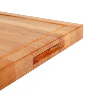 Tabla de Cortar Rectangular de Madera Natural para Cocina, 1.3 cm de Grosor, Fácil de Limpiar - Product Image 2
