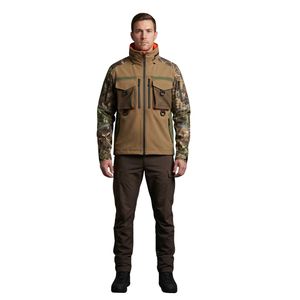 Chaqueta de Caza de Camuflaje para Hombre, Impermeable, Resistente al Viento, Transpirable y Resistente al Desgaste, para Actividades al Aire Libre - Product Image 1