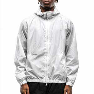 Chaqueta Cortavientos Impermeable de Alta Calidad para Exteriores, Chaqueta Cortavientos Negra, Chaquetas Cortavientos de Verano para Hombre - Product Image 6