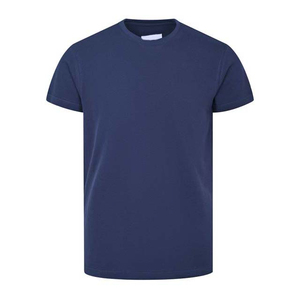 Camisetas de Hombre Color Azul Marino, Camisetas de Manga Corta para Verano, Ropa Urbana a Precio Económico, Camisetas Casuales Lisas para Hombre - Product Image 1