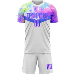 Adult Soccer Jersey Team Custom Uniforms for 2026 USA and Europe Market Breathable Printed Design <b>Kit</b> 2026 - Product Image 2