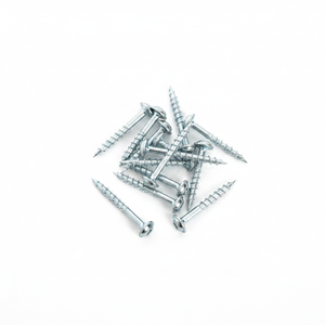 Vis autotaraudeuses en acier au carbone à tête cylindrique, classe 4, zinguées, à filetage grossier, pour bois, métriques, à pointe acérée, à empreinte Phillips - Product Image 4