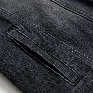 Chaqueta de invierno para hombre hecha de algodón con logotipo personalizado al por mayor, transpirable, para uso en exteriores, chaqueta de mezclilla para hombre para venta en línea. - Product Image 6
