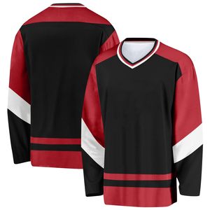 Maillot de hockey sur glace personnalisé en polyester 100 % maille, le plus populaire pour les équipes de hockey - Product Image 2