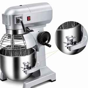 Electric Planetary Mixer for Bakery <b>with</b> Digital Control Child Lock <b>Plug</b> & Play Sliding Door 300W 10 Liter - Product Image 2