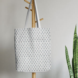Sac à bandoulière en coton imprimé à la main avec des motifs floraux et de feuilles, imprimé personnalisé, design d'épaule, sacs de vêtements tendance - Product Image 4
