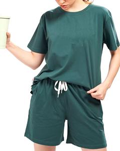 Conjuntos de Verano para Mujer, Camiseta de Manga Corta Ajustada y Pantalones Cortos, Ropa Deportiva Personalizada, Ropa Informal, Conjunto de 2 Piezas - Product Image 5