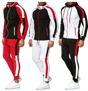Conjunto Deportivo Personalizado para Hombre, Traje de Primavera de 2 Piezas para Correr al Aire Libre, Ropa Deportiva para Gimnasio, Chaquetas y Pantalones de Talla Grande - Product Image 3