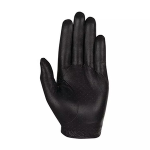 Guante de golf verde y blanco de cuero genuino para mano derecha, transpirable, con cierre de velcro, guante deportivo unisex. - Product Image 2