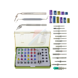 Ensemble d'instruments dentaires multifonctions pour composites, en acier inoxydable de haute qualité - Product Image 1