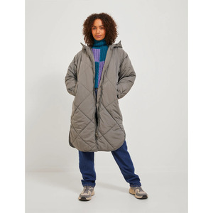 เสื้อแจ็คเก็ตดาวน์แบบมีฮู้ดสำหรับผู้หญิง แฟชั่นเรียบง่าย ความยาวปานกลาง รุ่นใหม่สำหรับฤดูหนาว แบบหนา - Product Image 3