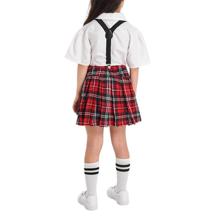 School Uniform Shirt Trouser Set Durable Polyester Cotton Children Unisex Custom Logo Export - Product Image 6