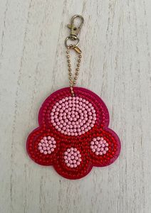 Stylish Beaded Keychain Charm Trendy Cute Pendant for Women And Girls At <b>Cheap</b> Price - Product Image 2