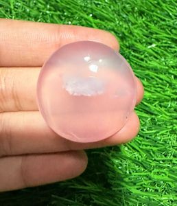 Prix de gros – Pierres précieuses naturelles en quartz rose, lisses, formes mélangées, cabochons pour la fabrication de bijoux, bonne qualité - Product Image 1