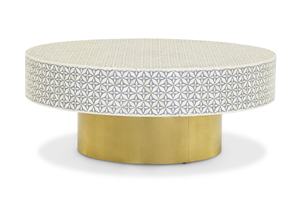 Mesa de centro con incrustaciones de hueso hecha a mano, muebles con incrustaciones de hueso para sala de estar a precio mayorista - Product Image 3