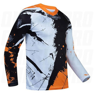 Maillot de motocross personnalisé pour femme, idéal pour le BMX, le MX, le VTT, la moto tout-terrain, la course, la moto de cross, la moto de montagne, à manches longues - Product Image 4