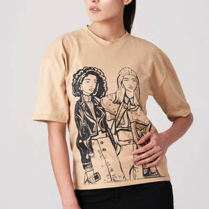 Short Sleeved Women's T-<b>Shirt</b> Summer Stylish Pure Cotton Beautiful Wholesale Price Women's - Product Image 6