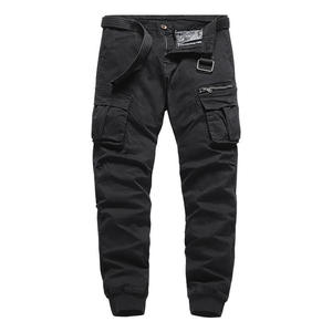 Pantalones Cargo Cortos Personalizados OEM, Color Caqui, Multibolsillos, Pantalones Casuales Tejidos de Alta Calidad para Hombre con Estilo Jogger - Product Image 2