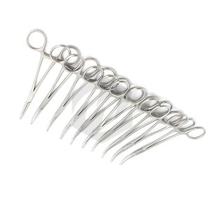 Pinzas Hemostáticas Curvas de Acero Inoxidable Autoclavables Rankin Crile de 6.25 Pulgadas, Pinzas Quirúrgicas Premium, Instrumentos Médicos Dentales - Product Image 5