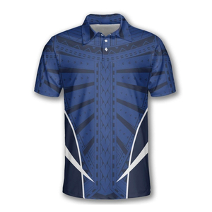 เสื้อโปโลสั่งทำขายส่ง แบบซับลิเมชั่น ระบายอากาศได้ดี สำหรับผู้ชายและผู้หญิง เหมาะสำหรับกอล์ฟ กีฬา  พร้อมสกรีนโลโก้ ชุดยูนิฟอร์มทีม - Product Image 3
