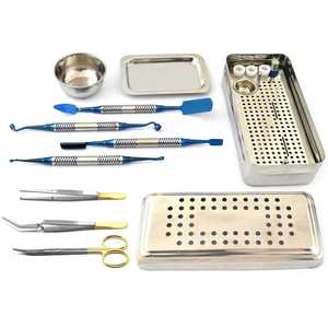 Kit de Cirugía de Implantes Dentales con Caja PRF, Instrumentos Manuales de Acero Inoxidable para Cirugía de Implantes Dentales con Fibrina Rica en Plaquetas - Product Image 2