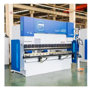 ADH 110 Ton 4000 Mm DA53T CNC Press Brake Hydraulic Electric Hydraulic Metal Plate Bending Machine