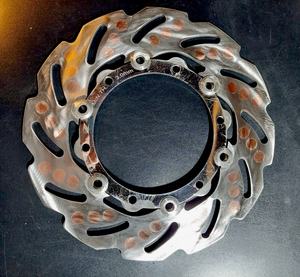 MJ Patents Disco especial de 220mm para sistema de frenos GTS Rendimiento de frenado mejorado para sistemas de cuerpo de motocicleta Super Motocicletas - Product Image 1