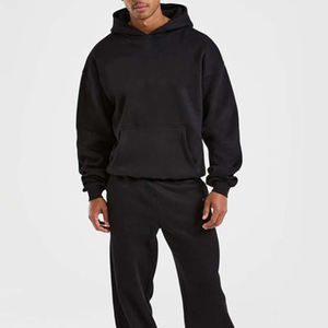 Sweat-shirts à capuche épais et surdimensionnés de style streetwear, de haute qualité, pour hommes, avec logo brodé - Product Image 1