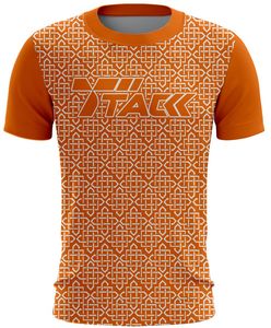 เสื้อเจอร์ซีย์คุณภาพสูงสั่งทำพิเศษ ผ้าโพลีเอสเตอร์/คอตตอนผสม ทอแบบถัก พิมพ์ลายแบบซับลิเมชั่น คอกลม ทรงปกติ ใส่ได้ทั้งชายและหญิง พร้อมปักชื่อทีม - Product Image 1
