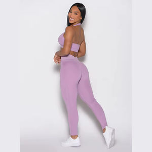 Leggings de Yoga para Mujer, Cintura Alta, Sin Costuras, Elásticos, Tela Suave, Cómodos para Uso Diario - Product Image 5