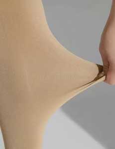 High Waist Full Length Solid Spandex Stretch Knitted <b>Leggings</b> with Tummy <b>Control</b> Shapewear for Women All Seasons - Product Image 2