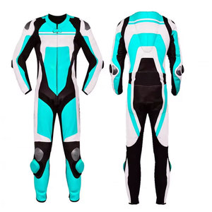 Embrace Speed And Protection With This Two-Piece Leather Motorbike Suit Elevate Your Riding Experience In A Leather Riding Suit - Product Image 4